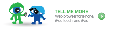 Web browsing for iPhone, iPod touch, and iPad