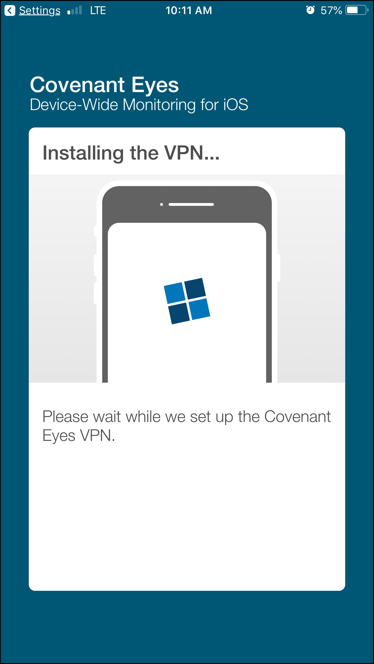 How do I install the Covenant Eyes browser on iPhone, iPod touch, or iPad?