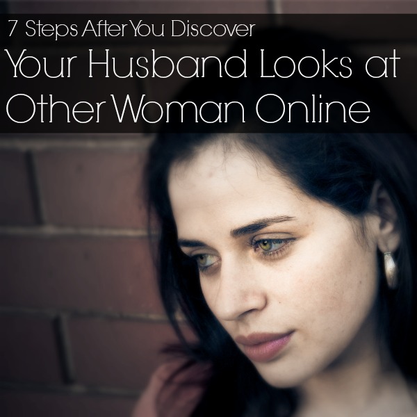 husband looks at other women online