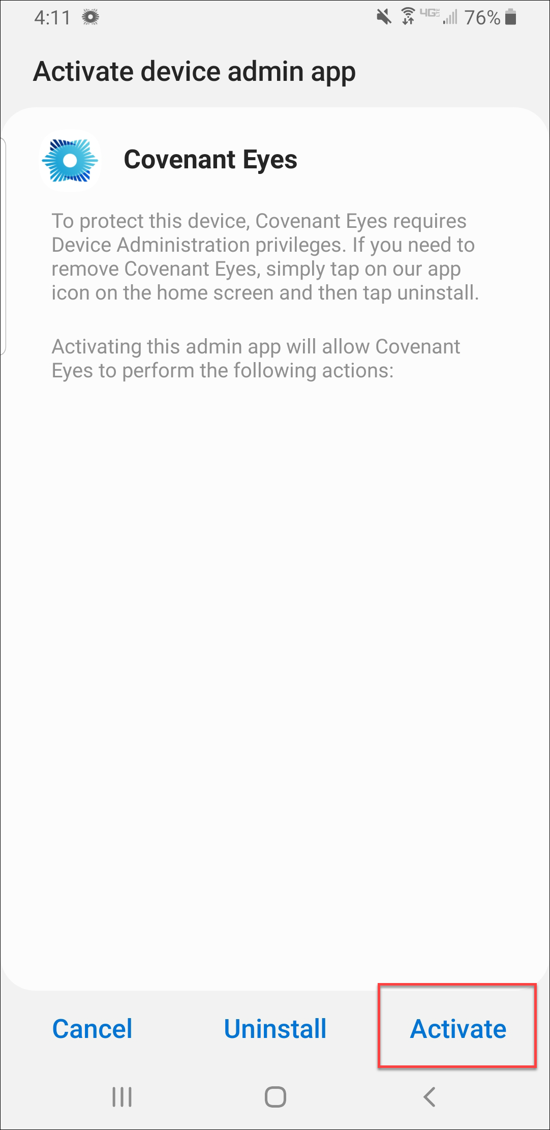 How do I install Covenant Eyes on Android™ phones or tablets?