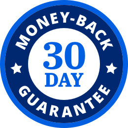 30 Day Money-Back Guarantee badge