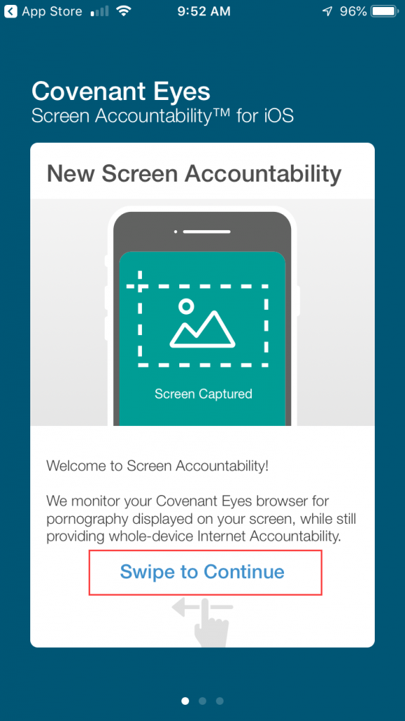 How do I install the Covenant Eyes browser on iPhone, iPod touch, or iPad?