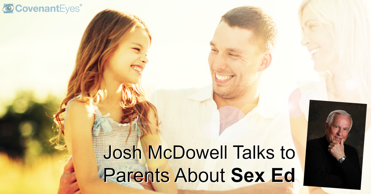 Josh McDowell Talks to Parents About Sex Ed