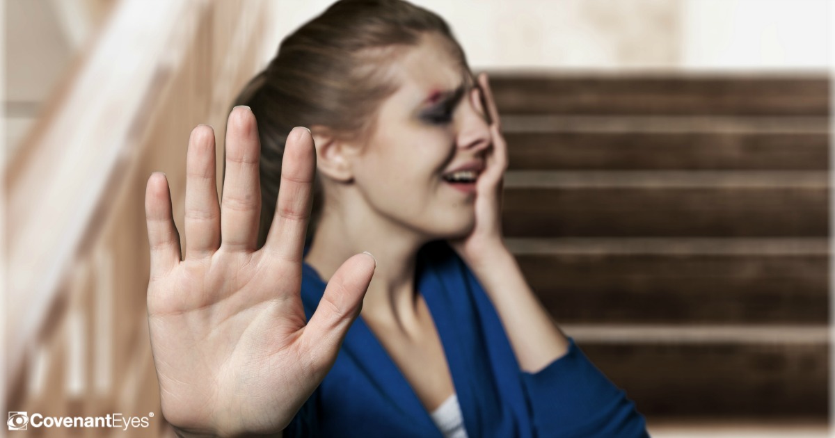 girl in pain