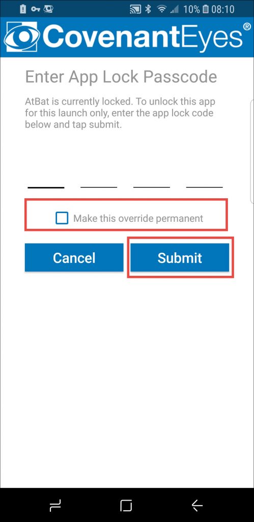 How do I set up Android app locking? - Covenant Eyes