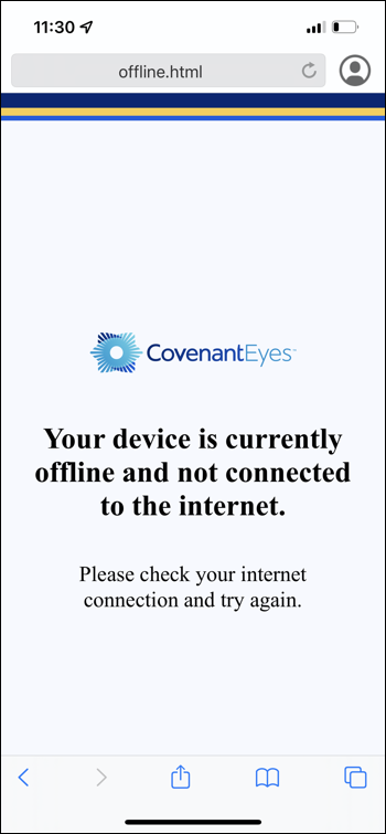 device currently offline