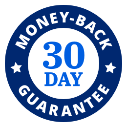 30 Day Money-Back Guarantee badge