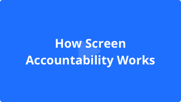 How Screen Accountability Works video