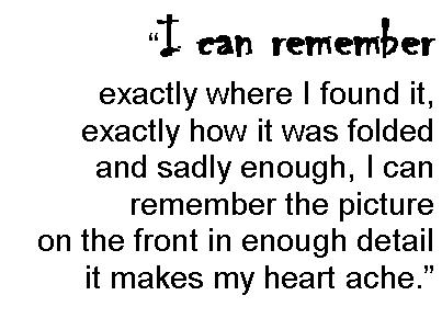 I can remember