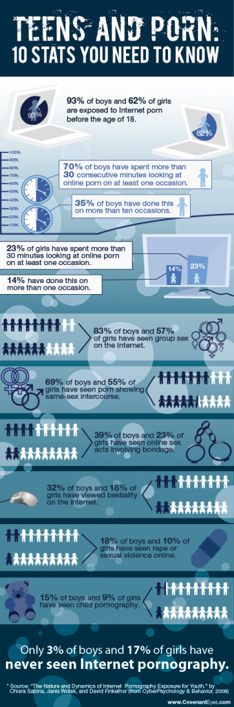 Teens and Porn Infographic