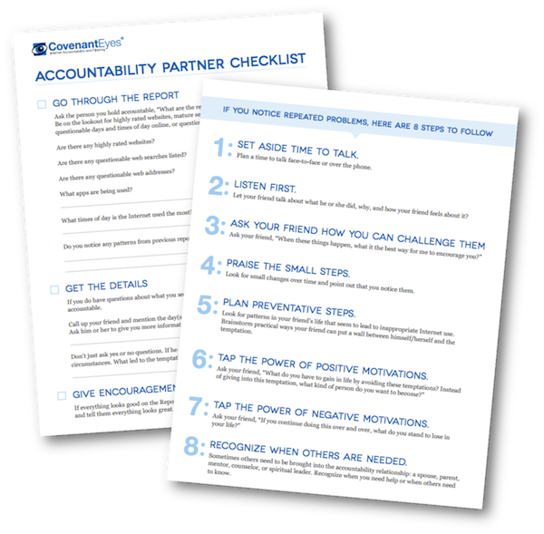 Accountability Partner Checklist