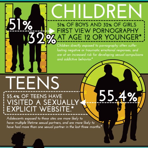 Porn: an equal opportunity destroyer - infographic