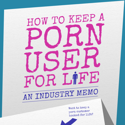How to keep a porn user for life - open book