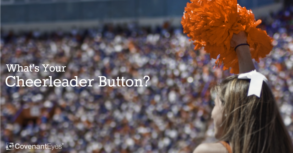What's Your Cheerleader Button