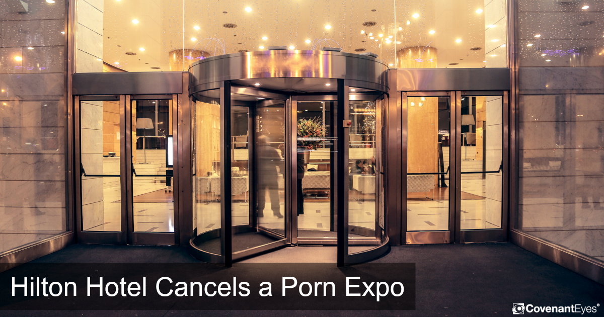 hilton cancels porn expo