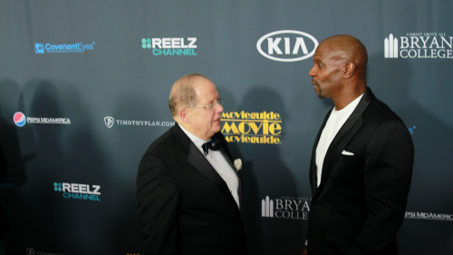 Ted Baehr and Terry Crews