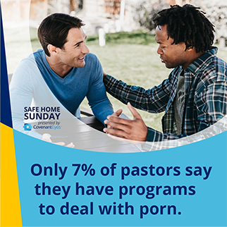 only 7% of pastors say they have programs to deal with porn