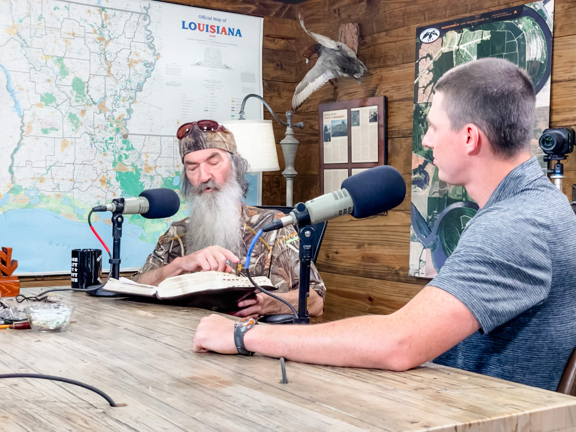 Phil Robertson discussing The Blind with Covenant Eyes.