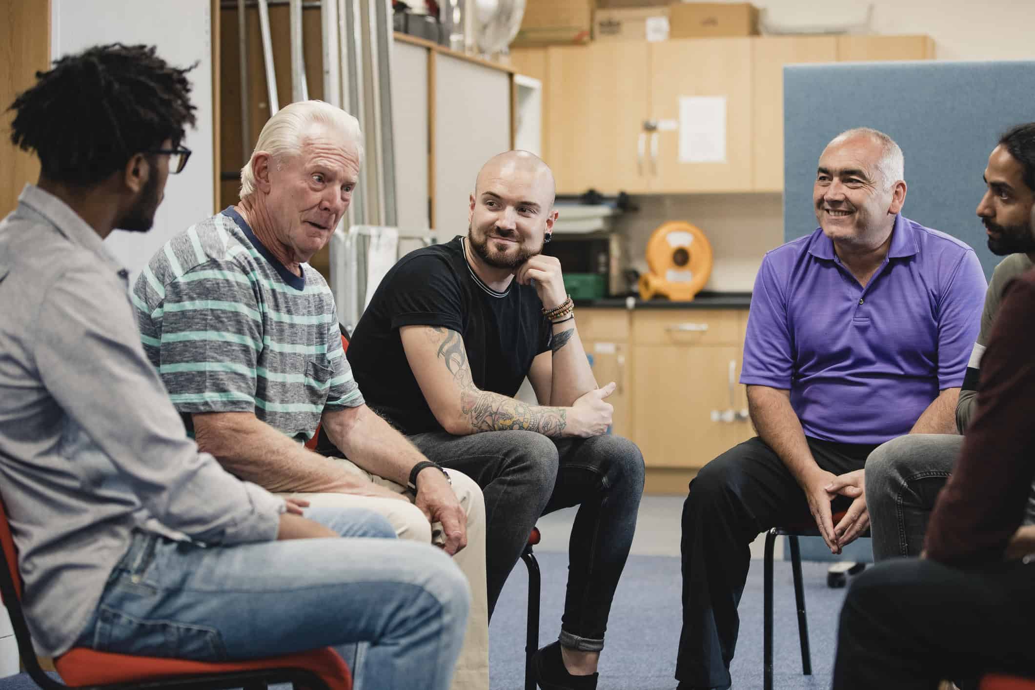 A support group for men.