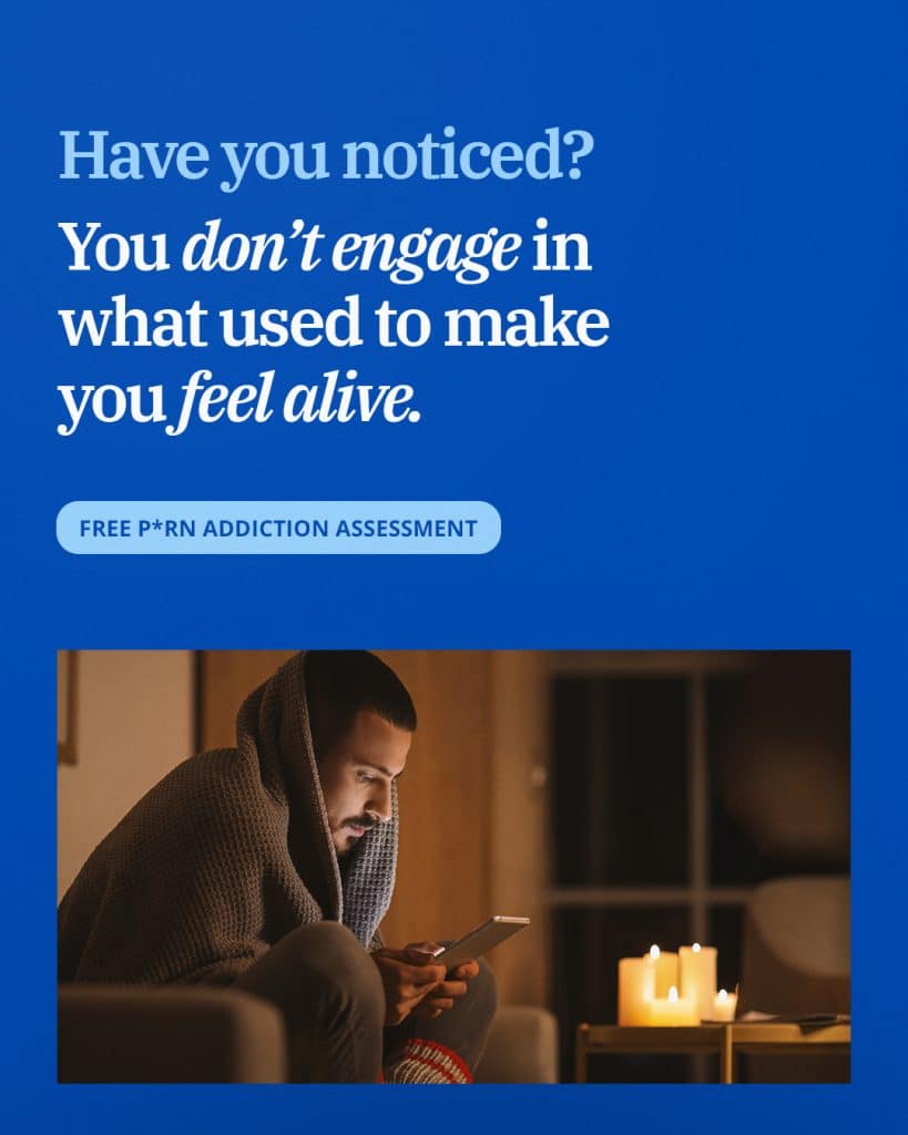 Have you noticed? You don't engage in what used to make you feel alive.