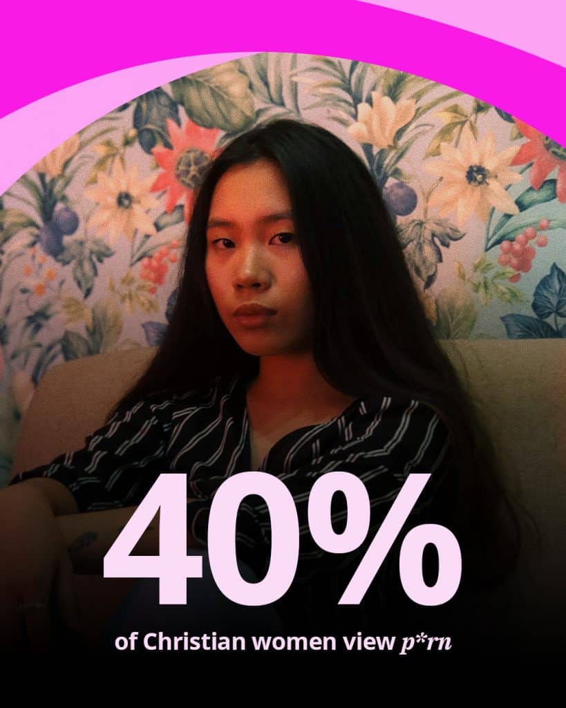 40% of Christian women view p*rn